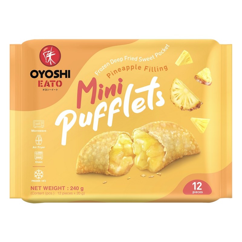 โอโยชิ อีทโตะ มินิ พัฟเฟลตส์ สับปะรด